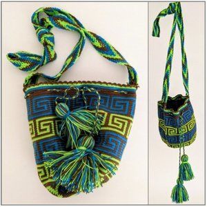 Handwoven Central American Crossbody Mini Bag